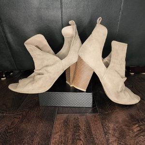 Open toe Ankle booties
